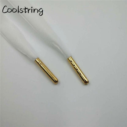 60-180cm Length 1.27 Cm Width Velvet Surface Shoelaces Women Men Black White Colorful Sports Casual