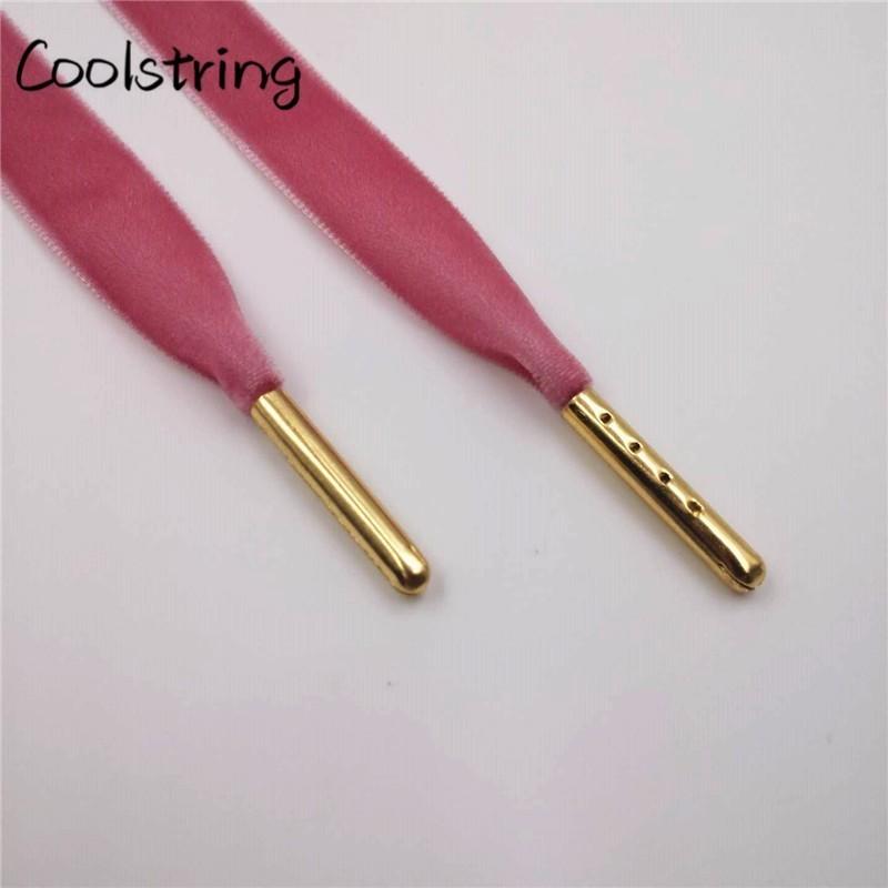60-180cm Length 1.27 Cm Width Velvet Surface Shoelaces Women Men Black White Colorful Sports Casual