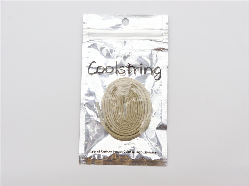 6MM Classic Shoe Accessory Double Layer Polyester Flat Shape Shoelaces 7 Colours For Canvas Boots