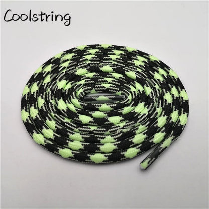 Sport  Fluorescence Round Shoelace Glow In The Dark Night Colorful Fluorescent Shoe Laces Athletic