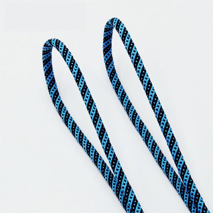 5MM Round Cords Spiral Plaid Polyester Shoelaces For Adult&Kid Men Women Sneaker 2021 Outdoor Sports
