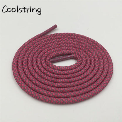 Fluorescent Highlight 3M Reflective Laces Sneaker Rope Shoelaces Athletic KIDS Bootlace For V2 350