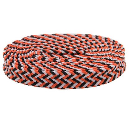 7mm Premium 3 Colorful Flat Polyester Shoelaces For Casual Canvas Men Women Sneaker 2021 Trendy