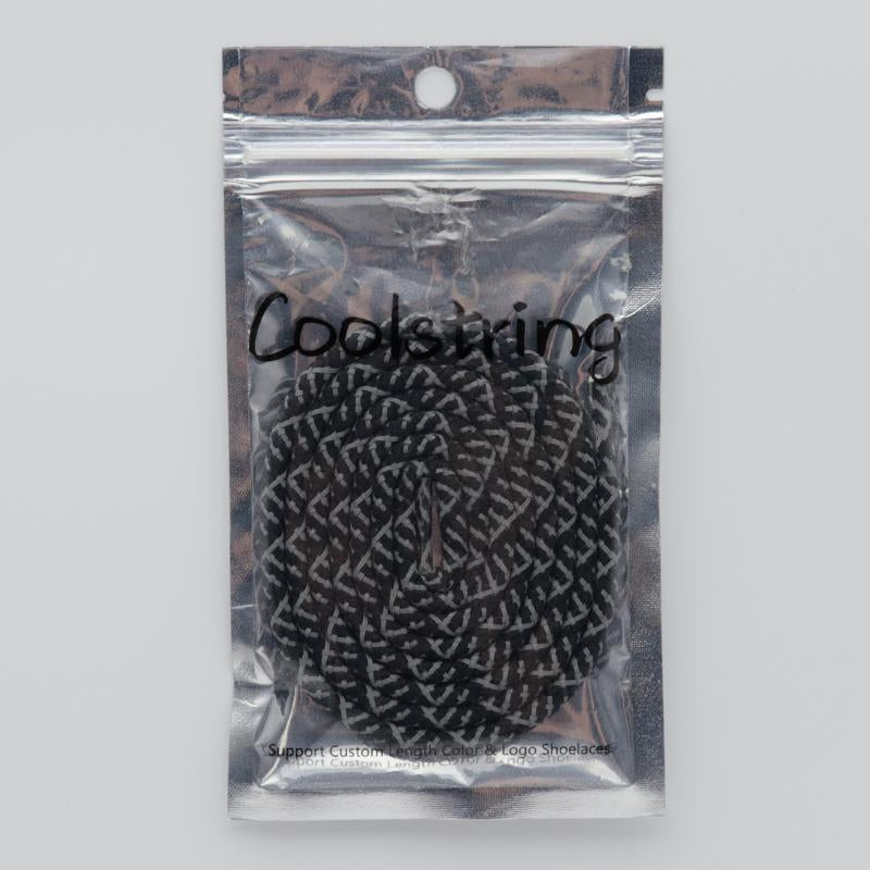 New Official E-Type Reflective Shoe Rope 5MM Night Glow Lace Special 3M-Reflect Sneaker Sport Shoe