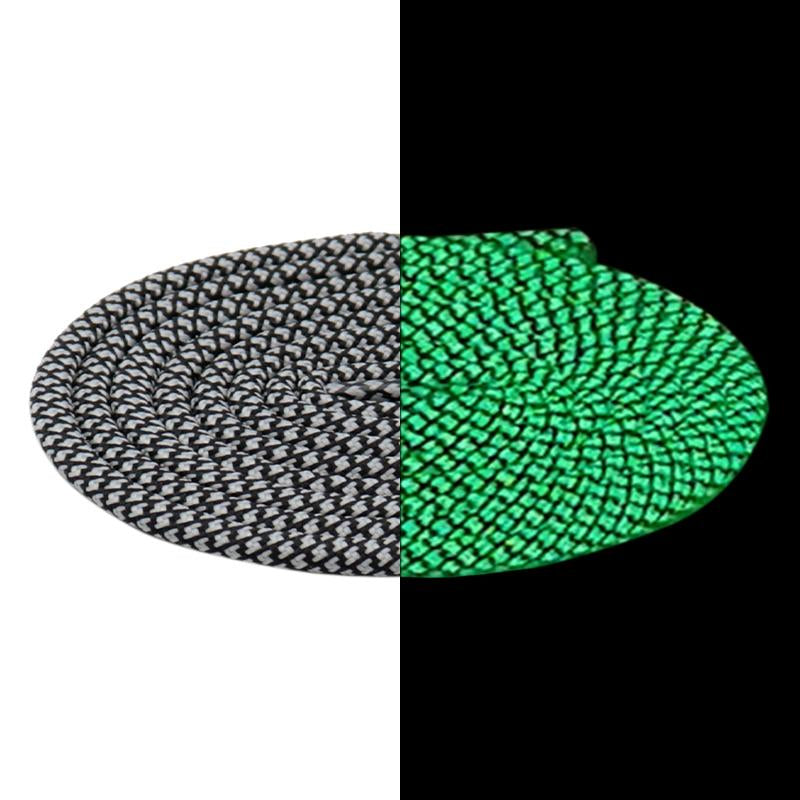 Best Luminous Shoe Accessories 4.5 MM Night Glow Ropes Neon Beam Lace Light In Dark Personalised