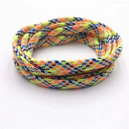 7MM Multi Color sweet Camouflage  Shoelaces Women Sneaker 2021 Casual Shoe Lacel Unisex Boots Shoe