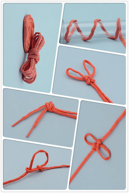 6MM Orange Premium Night Glow Ropes Special 3M Reflecitive Unique Luminous Sneaker Sport Shoe Cords