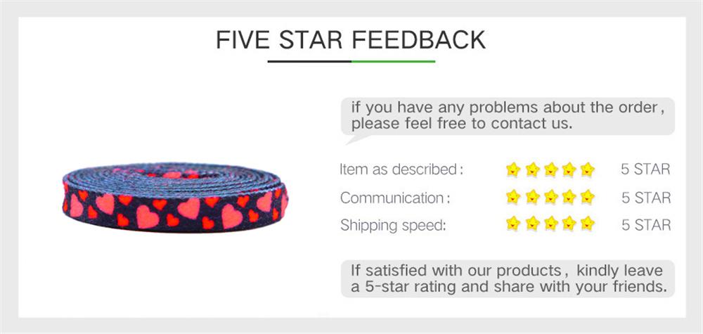 Top Quality Shoelaces Accessories 8MM Flat Pink Girl Lovers Heart Heat Transfer Printing Women