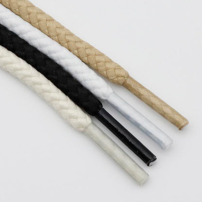 Outdoor 4.5MM Deep Color High Ranking Polyester Interweave Shoe Ropes Charmed Male Laces 2021 Strong