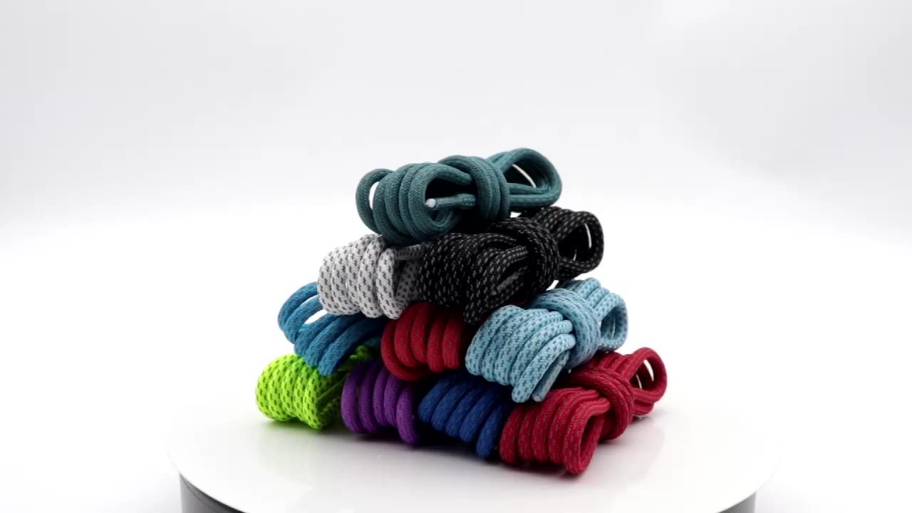 4.5MM Reflective Ropes 2021 New Trendy Laces Top Shoe Accessories Reflect Light In Night Hoodie