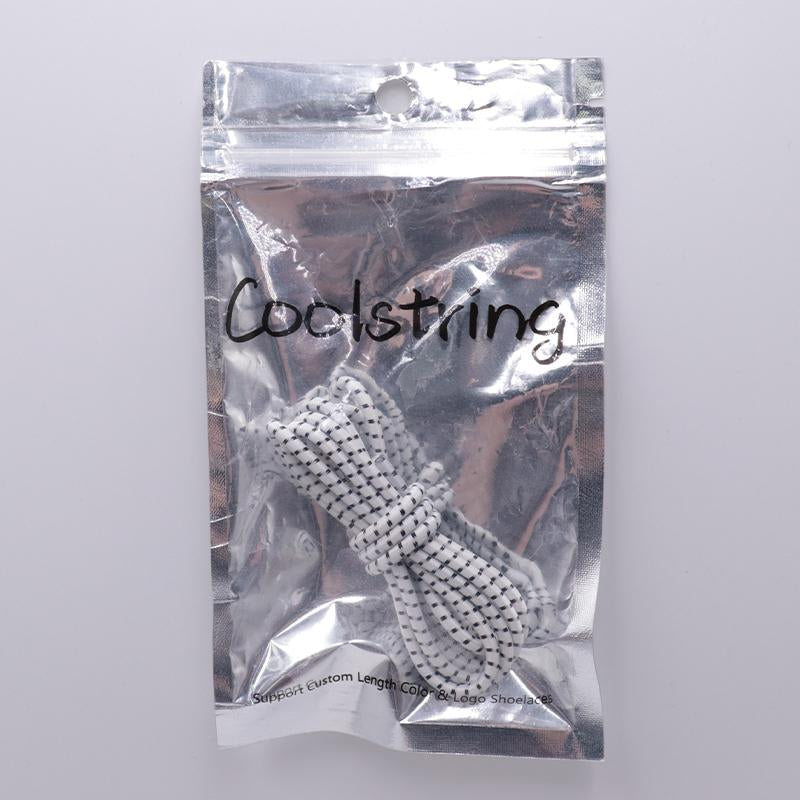 Best Shoe Accessories 3MM Reflective&Elastic Shoelaces Trendy Men Women Sneaker 2021 Sport Leisure