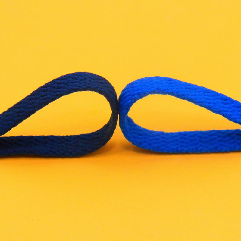 Weiou 8MM Active Exercise 2021 Mesh Laces Clothing Pure Youth Blue Strings Unisex Lacet For Outdoor