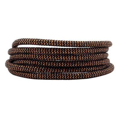 4.5MM Cheaper Metallic Yarn Polyester Shoelaces Special Texture Touching And Easy Ropes Wearing