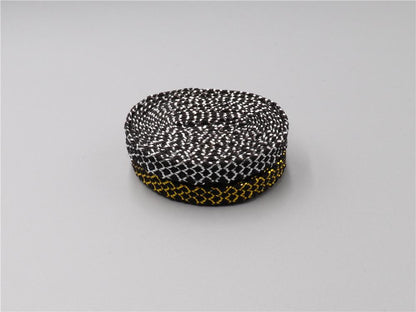 8MM A Pair Shoe Accessories Cheaper Metallic Yarn Shining Shoelaces Rough Texture For Business Men