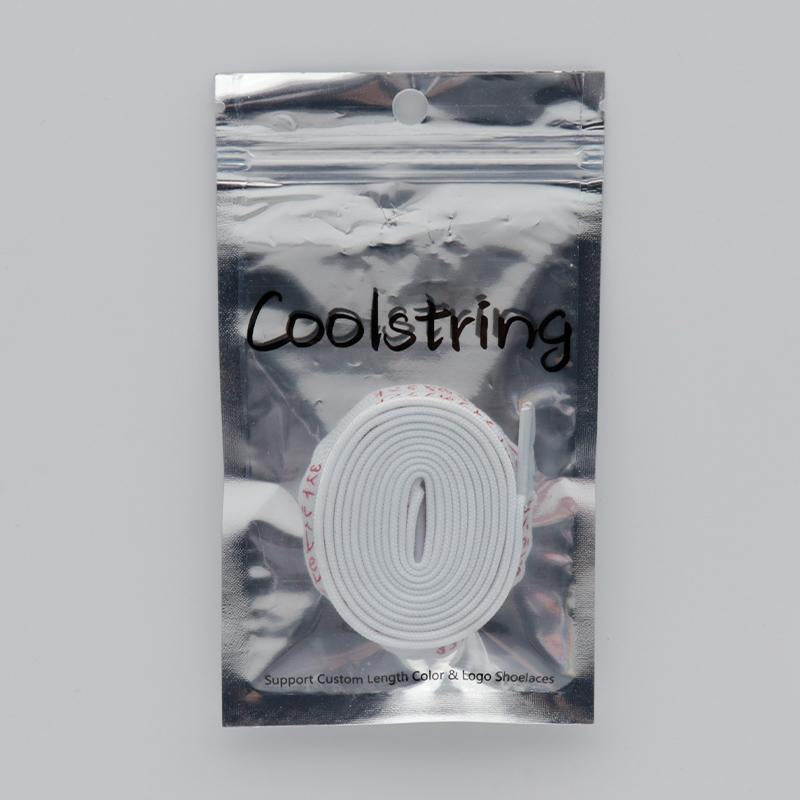 Solemn Deep Color Series Shoelace Japanese Katakana Personalised Silk Screen Letter Printing Cord