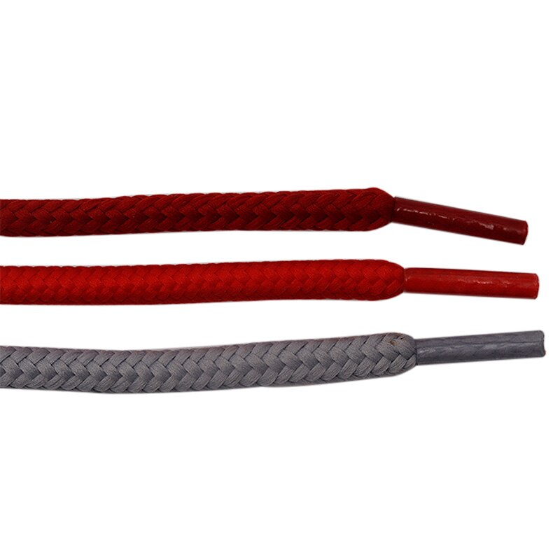 6MM Round Shoe Accessories Passionate Grey Red Wine 3 Colors Cotton Flexible Lace Colour Bright for Custom In Bulk кроссовки