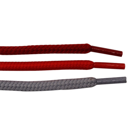 6MM Round Shoe Accessories Passionate Grey Red Wine 3 Colors Cotton Flexible Lace Colour Bright for Custom In Bulk кроссовки