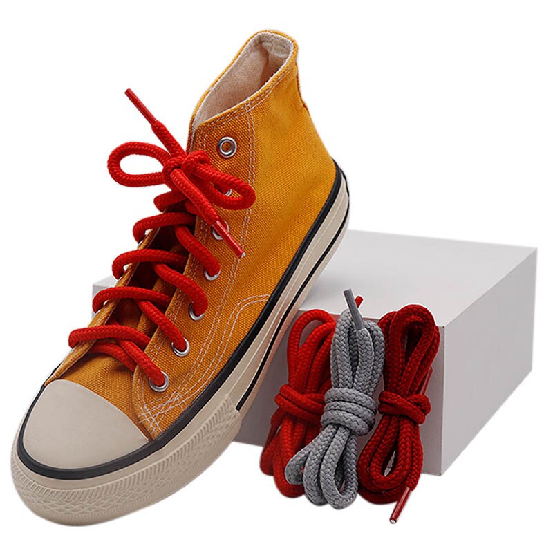 6MM Round Shoe Accessories Passionate Grey Red Wine 3 Colors Cotton Flexible Lace Colour Bright for Custom In Bulk кроссовки