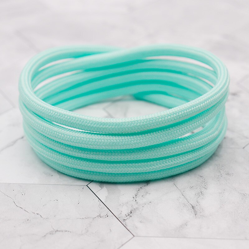 AF1 Solid Color Round Shoe Laces 29 Colors Unisex Casual Shoelaces Sneakers Shoestring for Canvas Shoes Martin Boots Laces