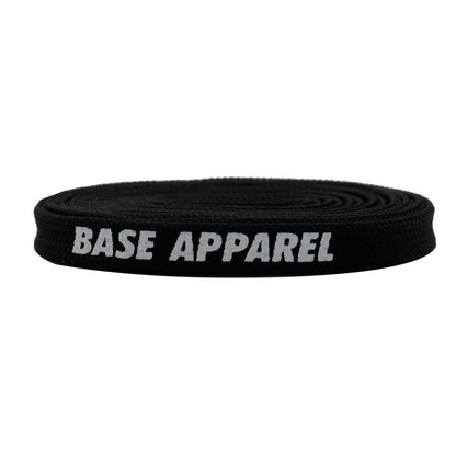 BASE APPAEL 7mm Black Shoelaces 60-180cm Vintage Flat Shoelaces Super Bootlaces Shimmering  Shoe Laces for Queens Kids