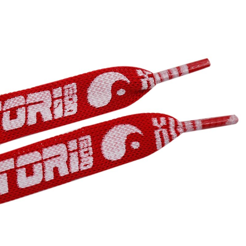 Extro wide 15mm Red Thread Shoelaces 60-180cm Taiji gossip Flat Shoelaces Super Bootlaces Shimmering  Shoe Laces for Queens