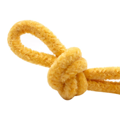 Designer Shoes String 6MM Cute Girl Canvas Boot String Macaron Color Decorative Velvet Tape Bracelet Clothing Hairy Rope