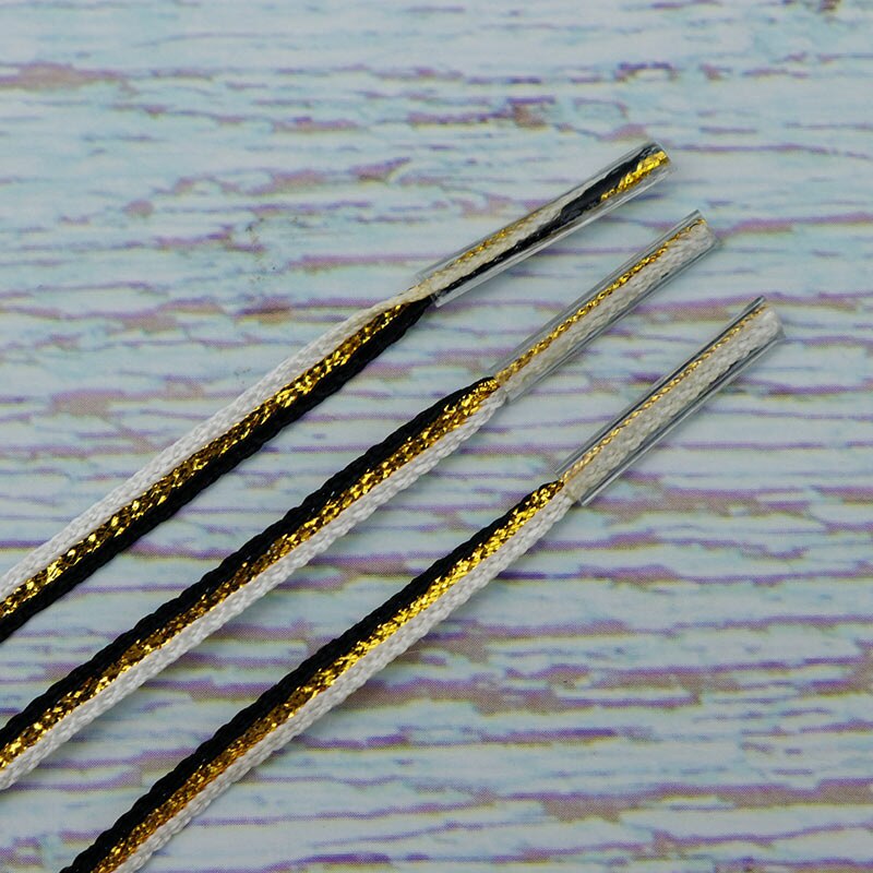 Metal String 1Pair Round Shoelaces Outdoor Hiking Sports Shoe Laces Kids Sneakers Shoelaces Length 90/120/150/160CM Lacets