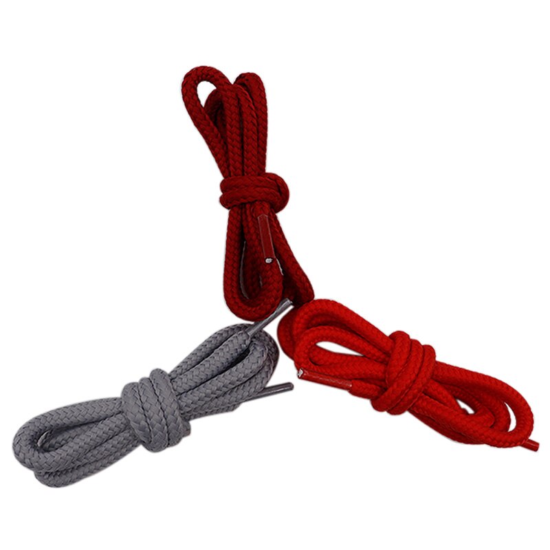 6MM Round Shoe Accessories Passionate Grey Red Wine 3 Colors Cotton Flexible Lace Colour Bright for Custom In Bulk кроссовки