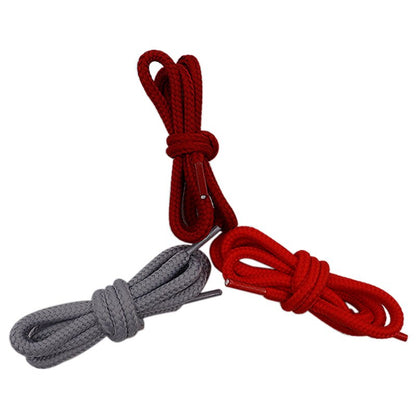 6MM Round Shoe Accessories Passionate Grey Red Wine 3 Colors Cotton Flexible Lace Colour Bright for Custom In Bulk кроссовки