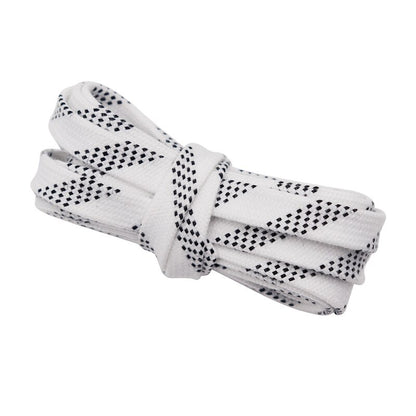 Skate Laces 60-180cm Dual Layer Braid Extra Reinforced Tips Waxed Tip Design Suit For Ice Hockey Skate Hockey Shoe Lace