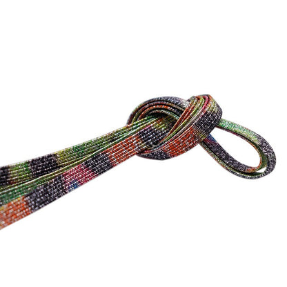 Glitter NICE Shoe 60-180cm Elastic Laces Sneakers 2pairs  Rubber Band Shoelaces Flat Free Laces Children and Adults Shoelace