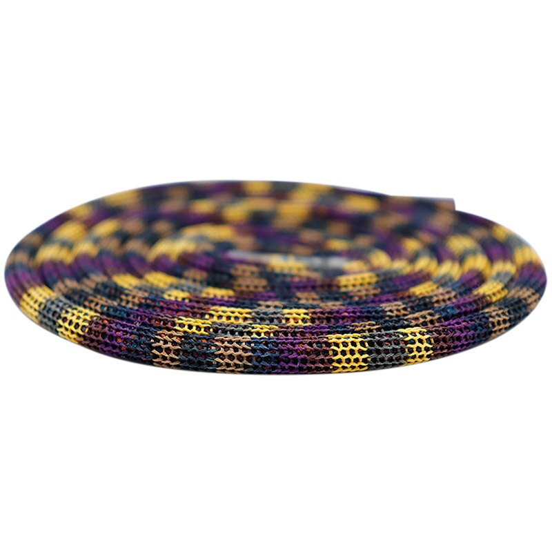 Snake A Pair 60-150cm of Classic Top Quality Polyester Colorful Hollow Classic Round Shoelaces Martin Boot Shoelace