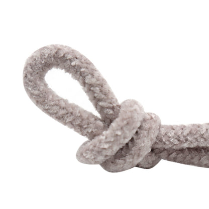 Designer Shoes String 6MM Cute Girl Canvas Boot String Macaron Color Decorative Velvet Tape Bracelet Clothing Hairy Rope