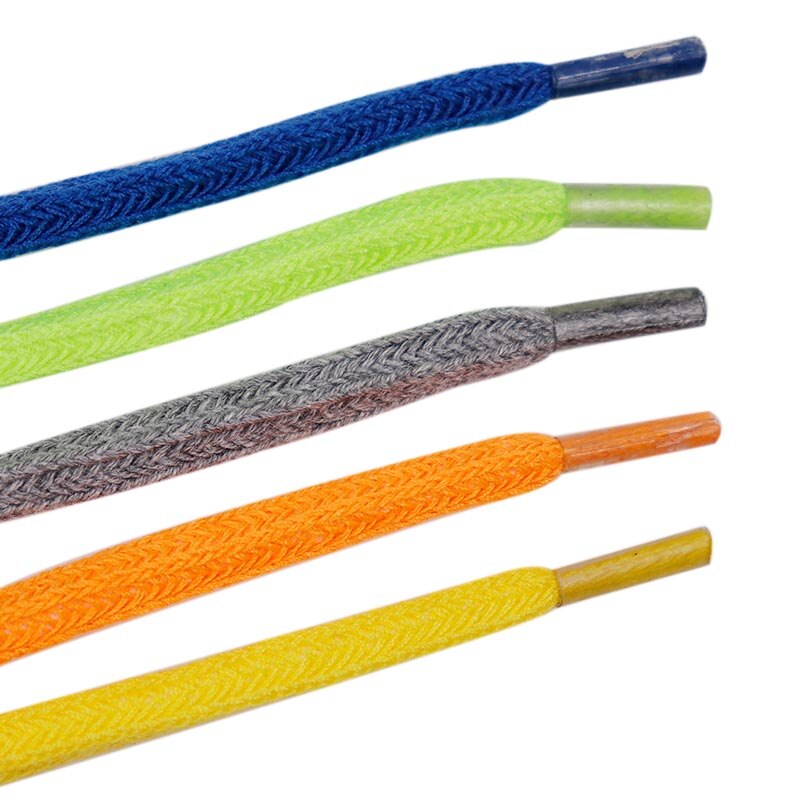 Multi layers Knitting 60-180cm Sneakers Shoelaces 5 Colors Shoes Accessories Laces Unisex Cubic Shoe Laces Strings Shoelaces Af1