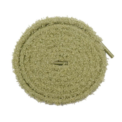 60-180cm Cotton and Linen Weave 7mm Round Shoelace 6 Colors Women Men Pattern High-top Canvas Sneakers Board Shoe Laces