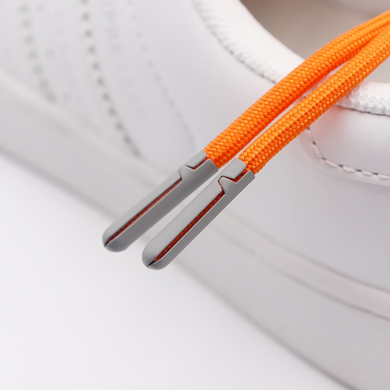 Silver plating 4 Pcs Color Lace Ends 4.5*22mm Individuality Retangle Aglets Passion Matching Shoelace Tips