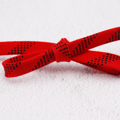 Skate Laces 60-180cm Dual Layer Braid Extra Reinforced Tips Waxed Tip Design Suit For Ice Hockey Skate Hockey Shoe Lace
