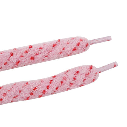Teenage Girl 1Pair 60/120/150/180Cm Shoelaces Classic Jelly Color Flat Shoe Laces Cute Pink Color Elastic Shoelaces