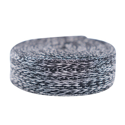 Special wide 18mm green Shoelaces 60-180cm Vintage Flat Shoelaces Super Bootlaces Shimmering  Shoe Laces for Queens