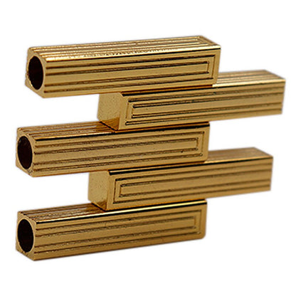 Shinny Golden 4PCS/lot DIY Metal Aglet Replacement Shoelaces Metal Tips Buckle Mirror Gunmetal Head For Sneakers AF1